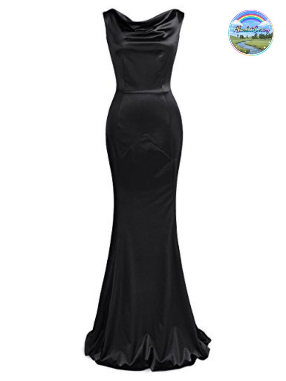 Polyester Spandex Mermaid Formal Evening Dress Sleeveless Floor Length
